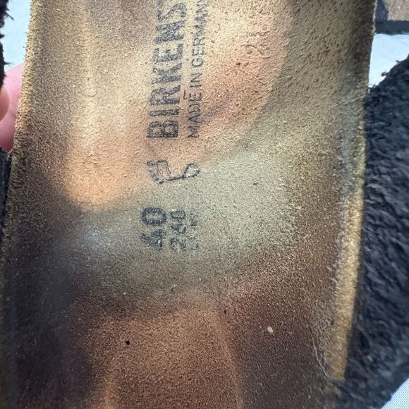 Birkenstock Gizeh Women's Birko-Flor Thong - Black, US 9-9.5 - Picture 7 of 15